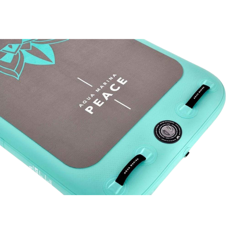 Aqua Marina 8’2” Peace 2020 Fitness Inflatable Floating Yoga Mat Front