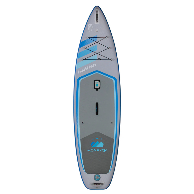 Badfish 11' Monarch 2026 Inflatable Paddleboard | All-Around SUP - Silver