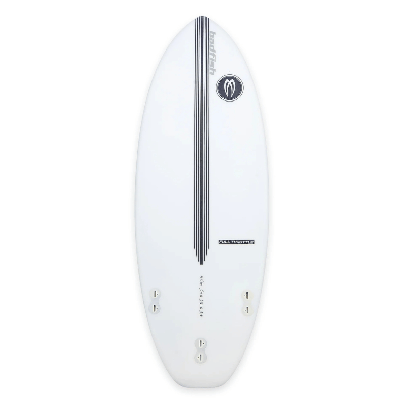 Badfish Full Throttle 4'8" High-Performance River Surfboard Bottom