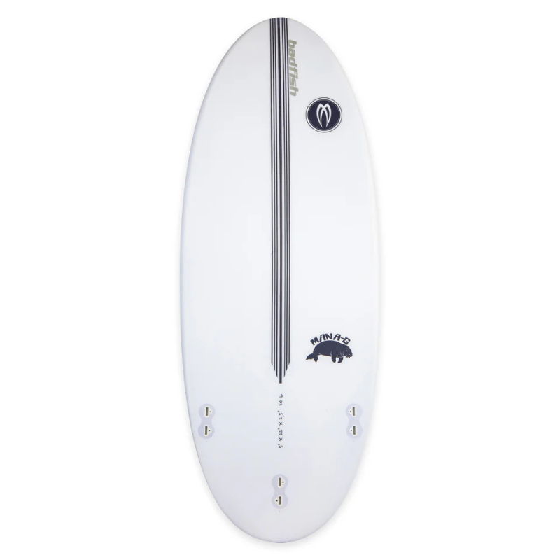 Badfish Mana-G 5' High-Performance River Shortboard Bottom