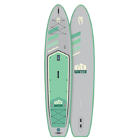 Thumbnail for Badfish OverWater 14' Inflatable SUP | Tandem Kayak Hybrid for Family, Adventure & Fishing