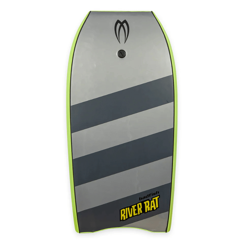 Badfish River Rat 40" River Surfing Bodyboard | High-Performance Whitewater Board -  Lime Bottom