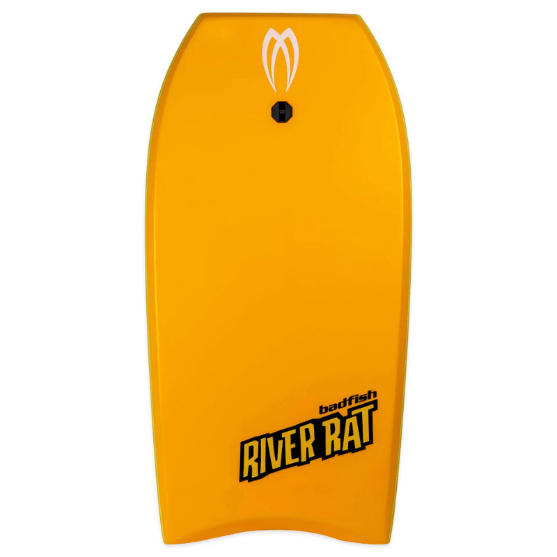 Badfish River Rat 40" River Surfing Bodyboard | High-Performance Whitewater Board - Orange 