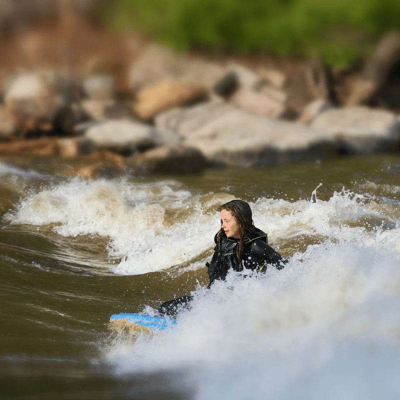 Badfish River Rat 40" River Surfing Bodyboard | High-Performance Whitewater Board