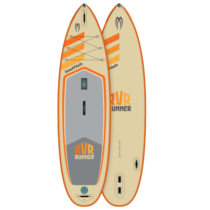 Badfish River Runner 10'6" Inflatable Stand-Up Paddle Board | Whitewater & Flatwater River SUP - Good Wave