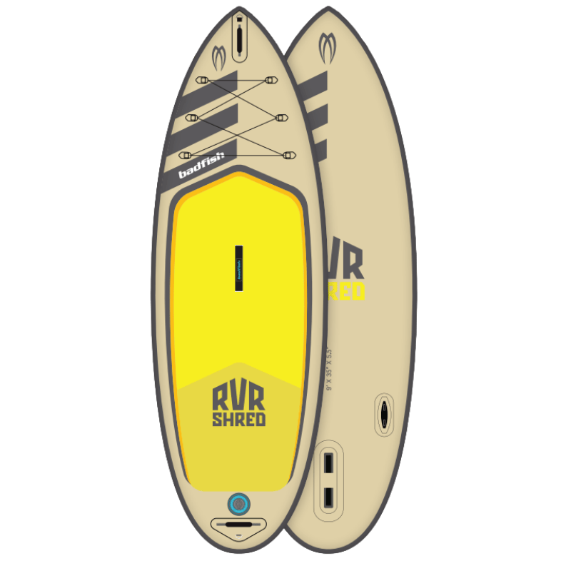 Badfish Rivershred 9' Inflatable Stand Up Paddle Board | 2026 Whitewater SUP