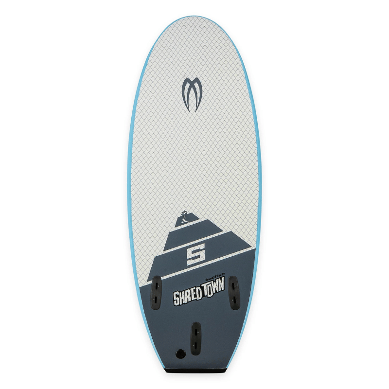 Badfish ShredTown 4’6” River Shortboard | High-Performance Foam Surfboard - Good Wave