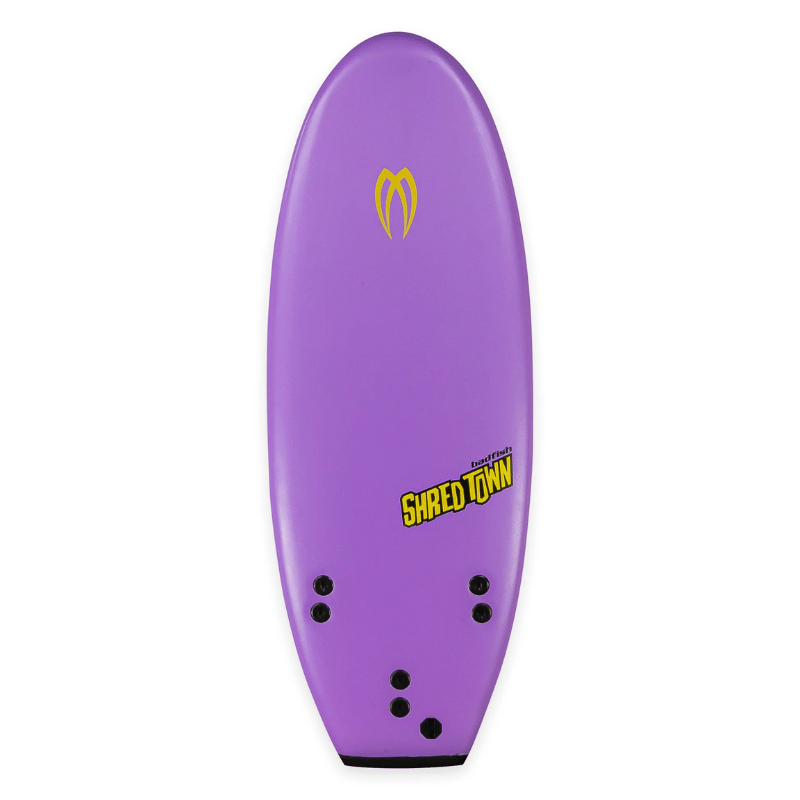 Badfish ShredTown 4’6” River Shortboard | High-Performance Foam Surfboard - Good Wave