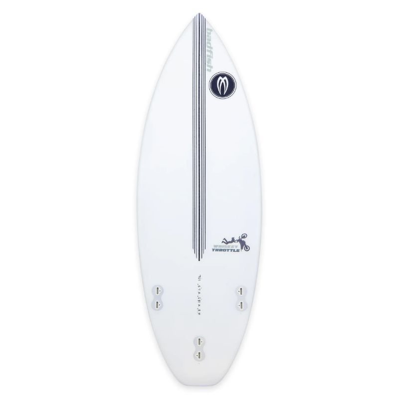 Badfish Whiskey Throttle 4'8" Tri Fin Shortboard