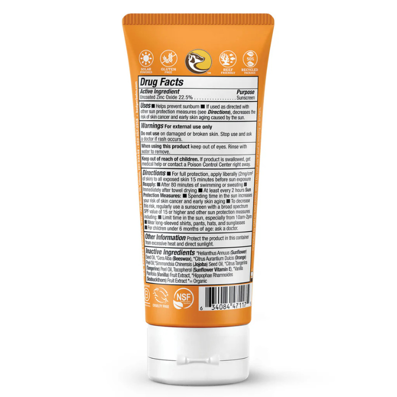 Badger SPF 40 Kids 2.9 fl oz Mineral Sunscreen Cream