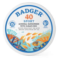 Thumbnail for Badger 2.4 oz SPF 40 Sport Mineral Sunscreen Tin