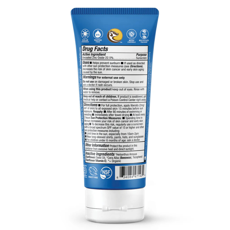 Badger 2.9 fl oz SPF 40 Sport Mineral Sunscreen Cream