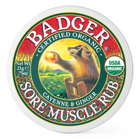 Thumbnail for Badger Sore Muscle Rub Tin - Natural & Organic .75 oz