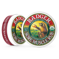 Thumbnail for Badger Sore Muscle Rub Tin - Natural & Organic front