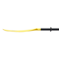 Thumbnail for Bending Branches Sunrise Glass 2‑Piece Kayak Paddle Yellow Left Blade
