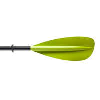 Thumbnail for Bending Branches Sunrise Glass 2‑Piece Kayak Paddle — Green Right Blade Flipped