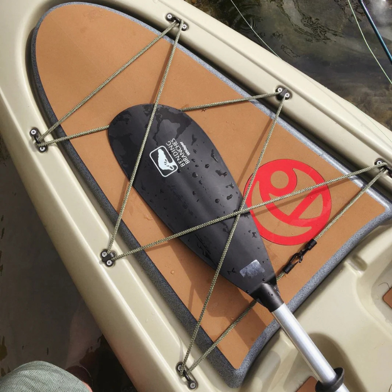 Bending Branches Whisper 2‑Piece Aluminum Kayak Paddle on a kayak