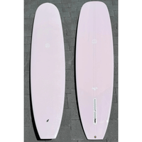 Thumbnail for Both sides of Surfboard Trading Co Just The Tip Noserider Longboard – Lavender