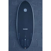 Thumbnail for Bottom of Surfboard Trading Co. Humboldt Carbon Bomb Proof Tech All-Around Shortboard