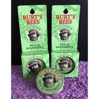 Thumbnail for Burt’s Bees Res-Q 0.6 oz Multipurpose moisturizing Ointment Tin open
