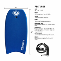 Thumbnail for CBC Switch 42” Pro Series Bodyboard with Leash Features