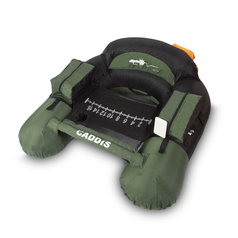 Caddis Sports Nevada 46"x42" Float Tube | Inflatable Fishing Boat - Green