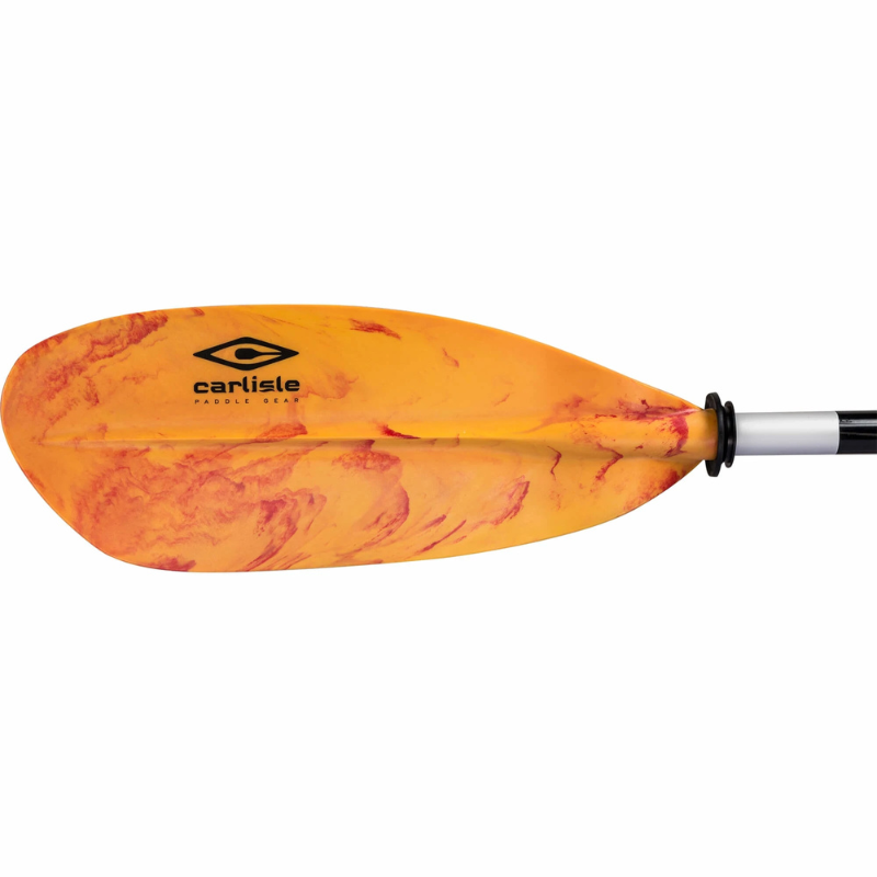 Carlisle Saber 190cm Kids Kayak Paddle — Sunrise 2 Piece Left Blade