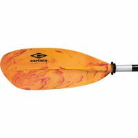Thumbnail for Carlisle Saber 190cm Kids Kayak Paddle — Sunrise 2 Piece Left Blade