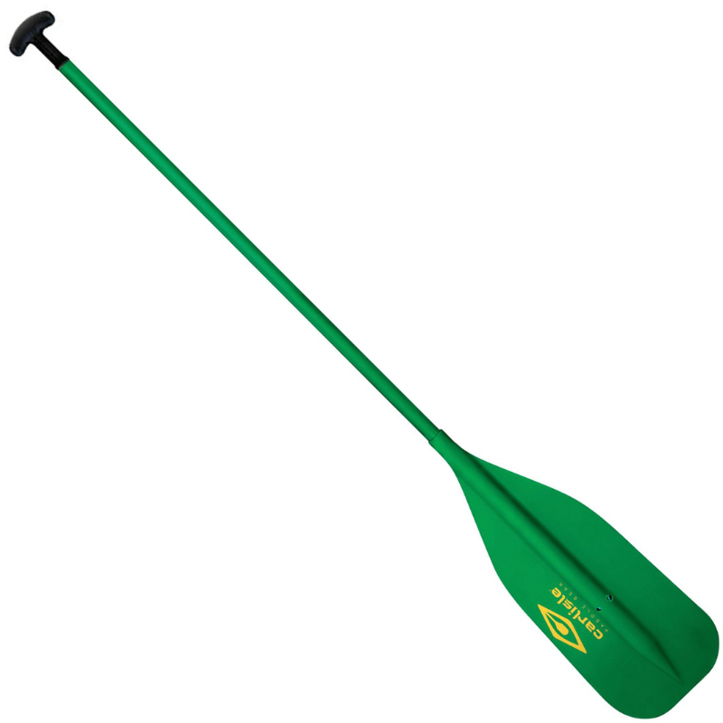 Carlisle Standard Canoe Paddle - Green SIde View