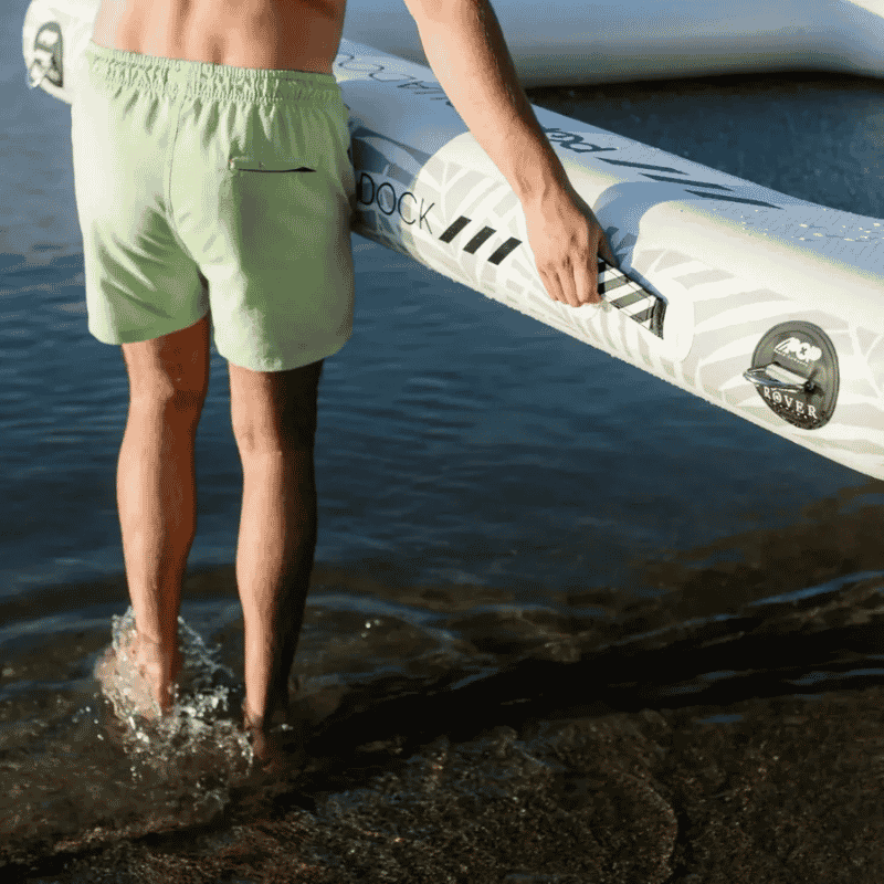 Carry Handle of POP AquaDock 14' × 7' Inflatable Floating Platform