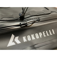 Thumbnail for Closeup view of Kokopelli Delta Deck Dry Pack — Black
