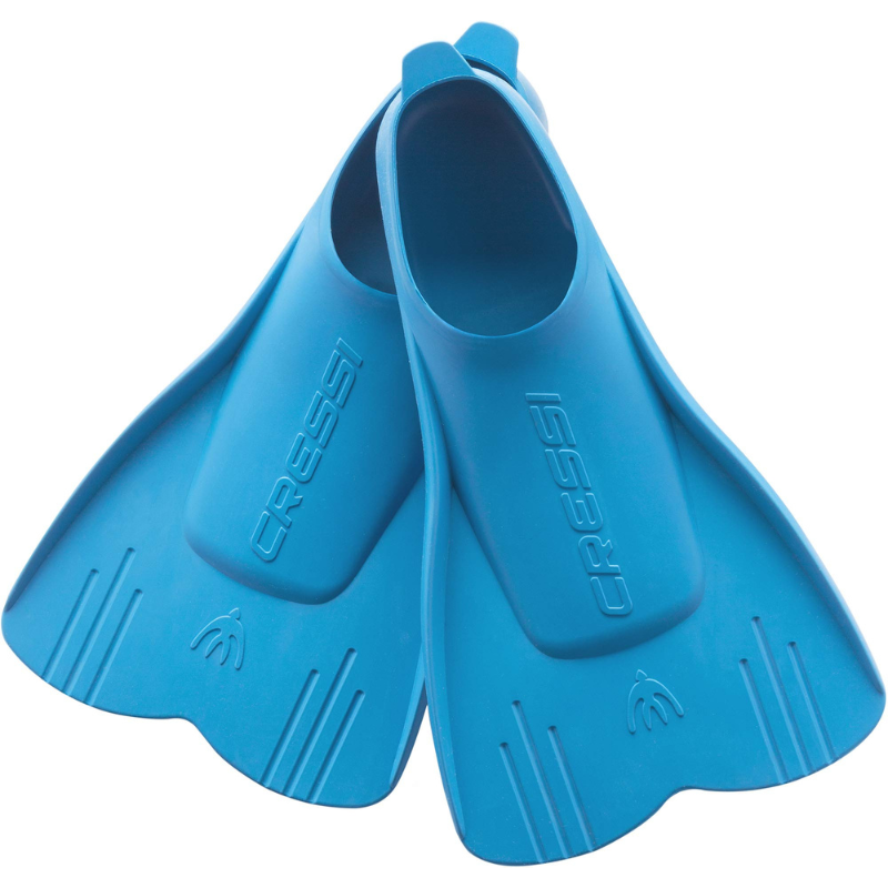 Cressi Mini Light Kids Swimming Fins for Diving And Snorkeling - Azure