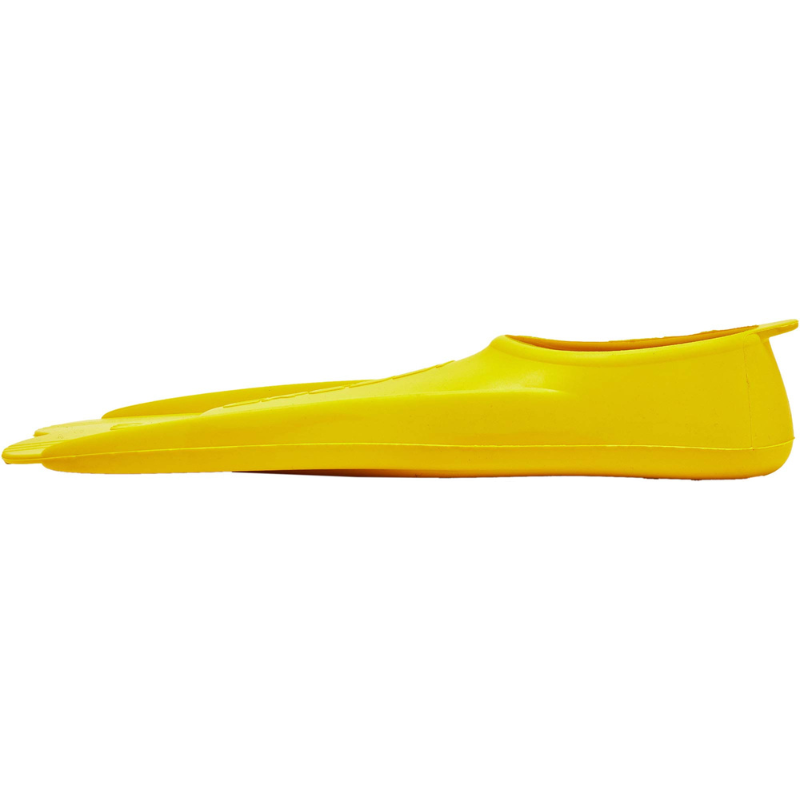 Cressi Mini Light Kids Swimming Fins for Diving And Snorkeling Yellow Side View