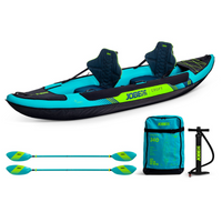 Thumbnail for Croft Inflatable Kayak Package Teal