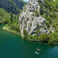 Thumbnail for DIstant Shot of Jobe Aero Yarra 10’6” Inflatable purple Paddle Board iSUP 