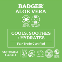 Thumbnail for Features of Badger 4 oz Aloe Vera After Sun Gel - Unscented
