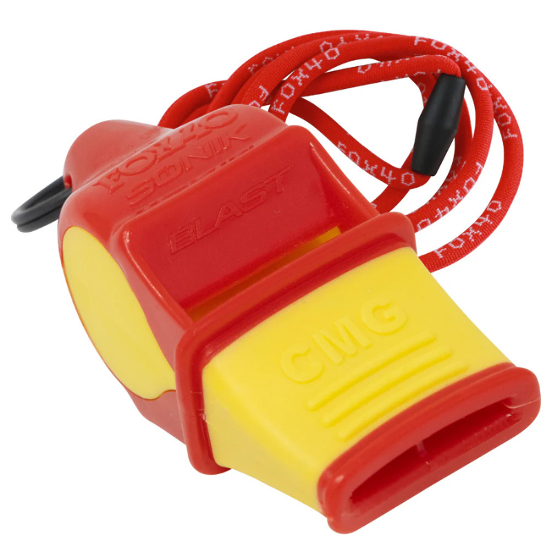 Fox 40 Sonik Blast CMG Whistle Red/Yellow