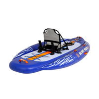 Thumbnail for Funwater DualCast Plus 11' Inflatable Fishing Kayak | Motor-Ready SUP and Kayak 2-in-1
