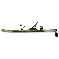 Thumbnail for Funwater Malolo Light 12' SUP-Yak Inflatable Multi-Purpose Fishing Paddle Board Package