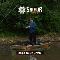 Thumbnail for Funwater Malolo Pro 12' Inflatable SUP-Yak Fishing Kayak Package with Paddle-Drive System Lifestyle Photo