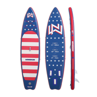Thumbnail for Funwater Nawakar 11' American Flag Inflatable Paddle Board | All-Around SUP