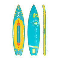 Thumbnail for Funwater Nawakar Adventure 11' Inflatable Paddle Board | Lightweight, Stable SUP for Expeditions