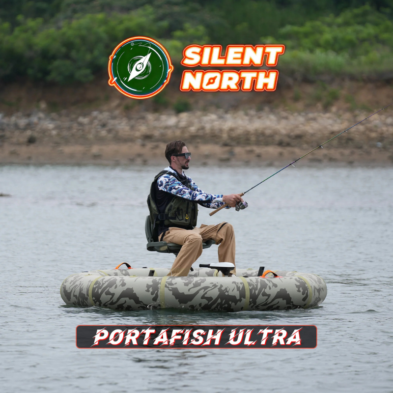 Funwater Portafish Ultra Polygon 7'10" Inflatable Fishing Floating Platform