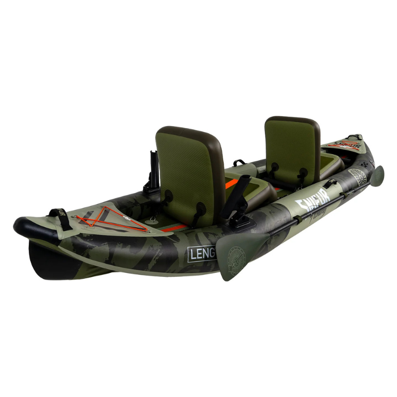 Funwater Silent North Bonito 12’6” Inflatable 2-Person Fishing Kayak
