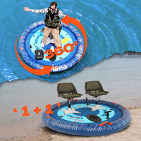 Thumbnail for Funwater SpinFish Pro 360° Inflatable Floating Fishing Boat | Stable Circular Platform Features