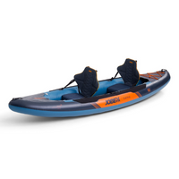 Thumbnail for Gama Inflatable Kayak Teal with 2 seats