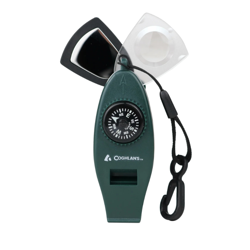 Green Coghlan's Six Function Whistle/Compass/Thermometer Multi-Tool