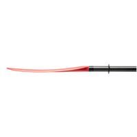 Thumbnail for Horizontal View of the right blade of Sting Ray Hybrid 2-Piece Posi-Lok Kayak Paddle Red