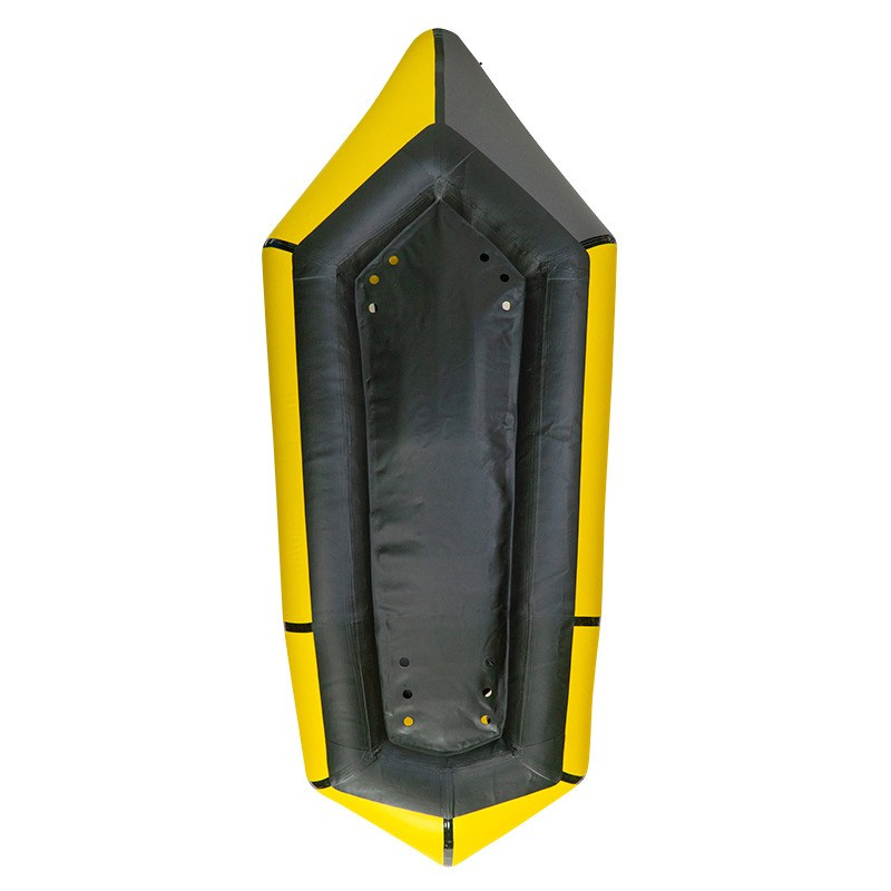 Hull of a yellow Nirvana Self Bailing W TiZip