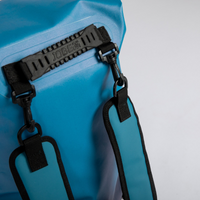 Thumbnail for Jobe 30L Waterproof PVC Roll‑Top Dry Bag  Sky Blue carry straps
